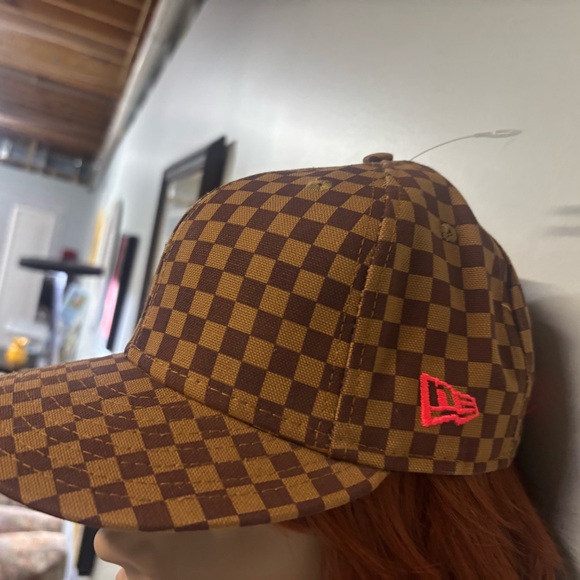 NWOT New Era !!!Major Designer Check Hat-Sz 7 - Picture 2 of 9
